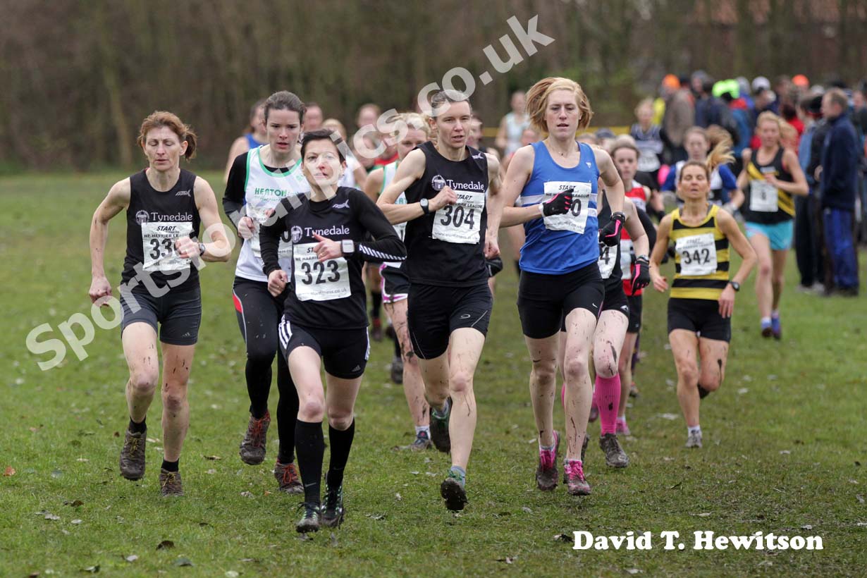 White start Start First North East Harrier League,  Jarrow.